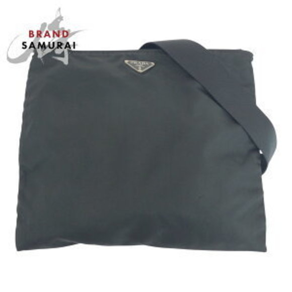 Prada nylon Crossbody Tessuto triangular black - Picture 1 of 9